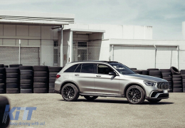 Body Kit suitable for Mercedes GLC Coupe Facelift C253 Sport Line (2020-Up) GLC63 Design-image-6109803