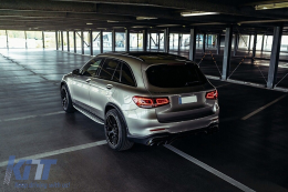 Body Kit suitable for Mercedes GLC Coupe Facelift C253 Sport Line (2020-Up) GLC63 Design-image-6109805