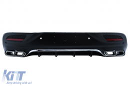 Body Kit suitable for Mercedes GLE Coupe C292 Sport Line (2015-2019) with Chrome Muffler Tips-image-6004429