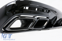 Body Kit suitable for Mercedes S-Class Coupe C217 Sport Line (2015-2021) S63 Design All Black-image-6096638