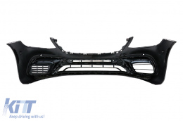 Body Kit suitable for Mercedes S-Class W222 Facelift (2013-06.2017) S63 Design with LED Lights-image-6060083