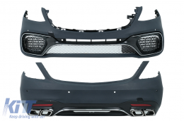 Body Kit suitable for Mercedes S-Class W222 Facelift (2013-08.2020) S63 Design - CBMBW222AMGS63FAP2