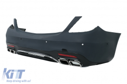 Body Kit suitable for Mercedes S-Class W222 Facelift (2013-08.2020) S63 Design-image-6108293