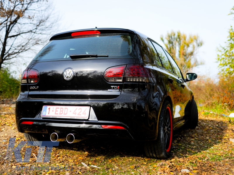 Body kit VW Golf VI Golf 6 R20 Look (2008-up) and Complete Exhaust ...