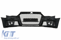 Body Kit with Diffuser and Exhaust Tips suitable for Audi A3 8V Sedan Cabrio (2012-2015) RS3 Design-image-6047800