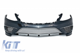 Body Kit with Exhaust Tips suitable for Mercedes W222 S-Class (2013-07.2017) S65 S63 Design-image-5998880