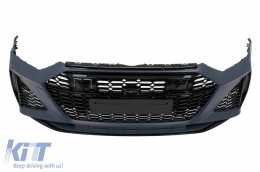 Bodykit für Audi A6 C8 4K Limousine 18-22 Racing Design Stoßstange Gitter Kühlergrill-image-6104766