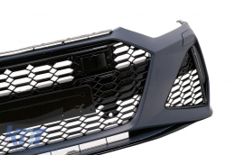 Bodykit für Audi A6 C8 4K Limousine 18-22 Racing Design Stoßstange Gitter Kühlergrill-image-6104942