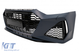 Bodykit für Audi A6 C8 4K Limousine 18-22 Racing Design Stoßstange Gitter Kühlergrill-image-6104944