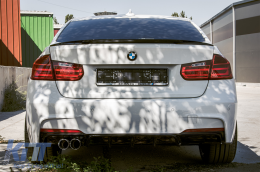 BodyKit für BMW 3er F30 11-19 Stoßstange Diffusor Seitenschweller M Look NBL-image-6070095