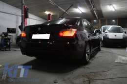 Bodykit für BMW 5er E60 03-07 M-Technik Look Stoßstange Seitenschweller PDC 24mm-image-6093911