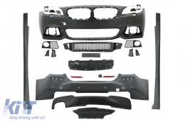 Bodykit für BMW 5er F10 11-14 Stoßstange Seitenschweller M-Technik Design-image-6093827