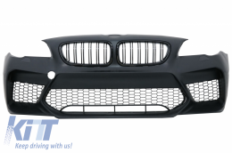 BodyKit für BMW 5er F10 11-17 Stoßfänge Seitenschweller Auspuff Carbon M5 Look-image-6057275