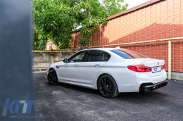 Bodykit für BMW 5er G30 17-19 M5 Design PDC Stoßfänge seitenschweller-image-6072584