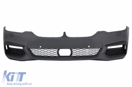 Bodykit für BMW 5er G30 17-19 Stoßstange Auspuff Endrohre M-Tech Design-image-6068520