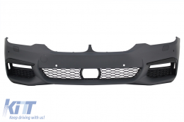 Bodykit für BMW 5er G30 17+ Stoßstange Auspuff Endrohre M-Tech Design-image-6068470