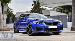 Bodykit für BMW 5er G30 2017-2019 M5 Look Stoßstange Auspuff Tipps Seitenschweller-image-6086222