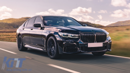 Bodykit für BMW 7er G12 LCI Facelift 2019+ M-Tech Look Gitter Seitenschweller-image-6082046