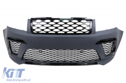 Bodykit für Defender SUV L663 2019+ Stoßstange Haube Kühlergrill Kotflügel Endrohre-image-6103063