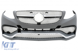 Bodykit für Mercedes GLE Coupe C292 15-19 Stoßstange Endrohre Diffusor-image-6004442