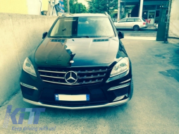 Bodykit für Mercedes ML-Klasse W166 12+ Stoßstange schalldämpfer ML63 Look-image-6065512