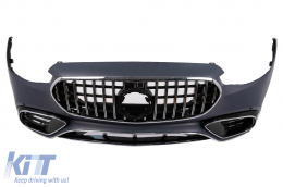 Bodykit für Mercedes S-Klasse W221 05-13 Umbau auf W223 S63 Design Stoßstange-image-6106989