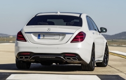 Bodykit für Mercedes S-Klasse W222 13-06.17 MOPF S63 Optik Rücklichter Dynamischer Stoßfänger-image-6040307