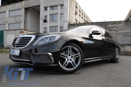 Bodykit für Mercedes S-Klasse W222 13–06.17 Stoßstangen Gitter S65 Look-image-6024361