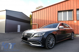 Bodykit für Mercedes S-Klasse W222 Facelift 13+ Stoßfänger Endrohre M Look-image-6074587