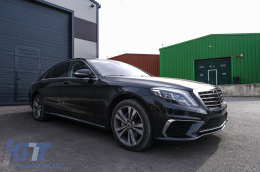 BodyKit für Mercedes S-Klasse W222 Langversion 2013-2017 Endrohre Stoßstange-image-6091094