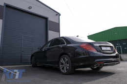 BodyKit für Mercedes S-Klasse W222 Langversion 2013-2017 Endrohre Stoßstange-image-6091099