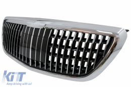 BodyKit für Mercedes S W222 13-06.17 MOPF S63 Look Stoßstange Endrohre Kühlergrill-image-6104027