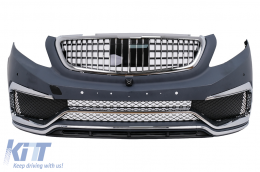 Bodykit für Mercedes V-Klasse W447 2014-03.2019 Luxusdesign Stoßstange Kühlergrill PDC-image-6102085