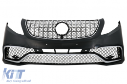 Bodykit für Mercedes V-Klasse W447 2014+ Gitter Heckschutz Fußplatte-image-6059238