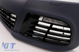 Bodykit für VW Golf 6 08-13 Hatchback R20 Look Stoßstange Kühlergrill LED Tagfahrlicht Seitenschweller-image-6106387