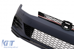 Bodykit für VW Golf 7.5 Facelift Hatchback 17-20 GTI Design Stoßstange Kühlergrill Seitenschweller-image-6106450