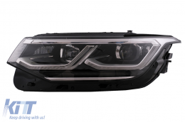 Bodykit für VW Tiguan 2 AD BW 16-19 Umbau 2021 R Look Kühlergrill Radkästen-image-6106701