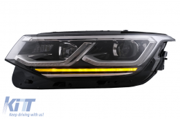 Bodykit für VW Tiguan 2 AD BW 16-19 Umbau 2021 R Look Kühlergrill Radkästen-image-6106712