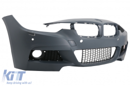 Bodykit Frontsplitter Diffusor Doppelt für BMW 3 F30 11-19 M-Performance Look-image-6077426