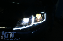 BodyKit Scheinwerfer G7.5 Look LED Dynamisch für VW Golf 7 12-17 Stoßstangen-image-6058298