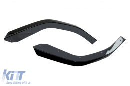 Bodykit Spoiler Gitter für BMW 3 G20 G21 M340i Look Schwarz Auspuff Tipps-image-6085403