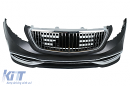 Bodykit Stoßstange für Mercedes Vito Viano W639 Facelift 10-2014 Kühlergrill Scheinwerfer-image-6107842