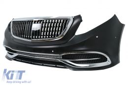 Bodykit Stoßstange für Mercedes Vito Viano W639 Facelift 10-2014 Kühlergrill Scheinwerfer-image-6107843