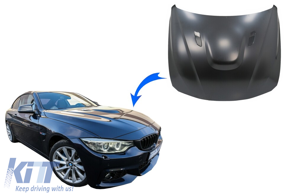 Bonnet Capuche Pour F30 F31 F35 11 19 F32 F33 F36 Gran Coupe 11 19 Gts Look