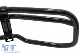 BullBar Guard Black per Mercedes Facelift W463 W464 G63 18+ Acciaio Inox-image-6073320