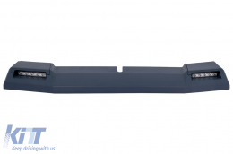 BullBar & LED Spoiler Tetto Anteriore per Mercedes G W463 89-18 G63 G65 6x6 Look-image-6060335