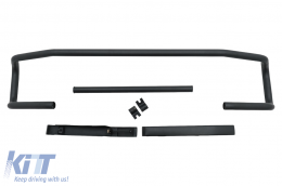 Bullbar per Mercedes Classe G W463 1989-2018 Nero solo per G63 G65 Paraurti-image-6092939