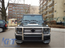 BullBar suitable for Mercedes G-Class W463 (1989-2018) G63 G65 Design-image-6053450