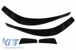 Bumper Splitters Fins Aero Side Vent Canards suitable for Mercedes CLA W117 C117 X117 (2013-2016) CLA45 Design-image-6036333