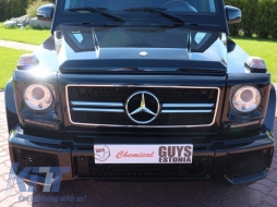 Calandre Avant pour MERCEDES W463 Classe G 1990-2012 Front Grille Neuf G65 Design--image-6011044